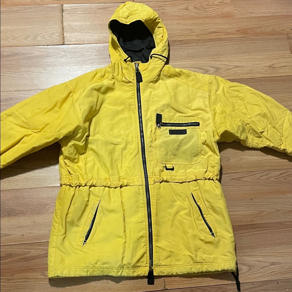 Eddie Bauer Yellow Jacket with Black Details
